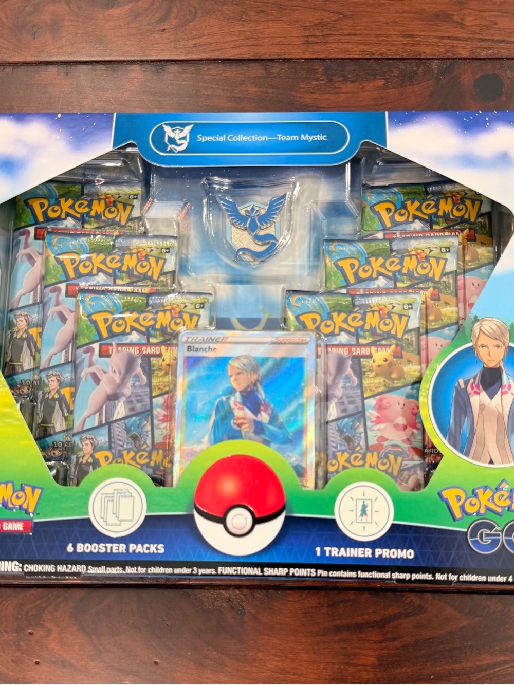 Pokemon Team Mystic Blue and White Special Collection